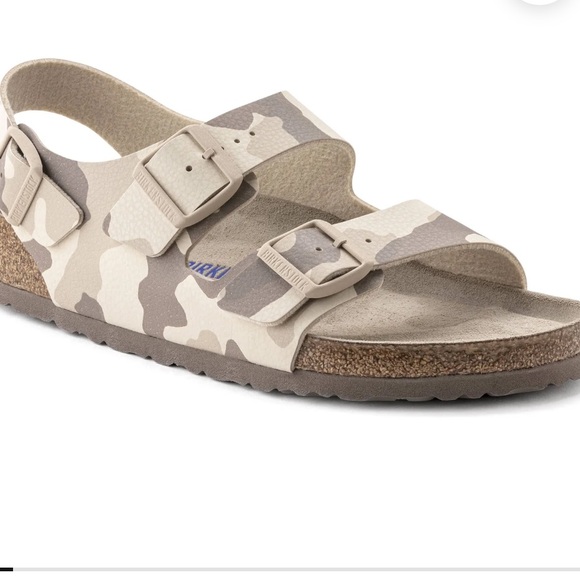 Birkenstock Milano Softbed Birko-Flor Sandals - Picture 2 of 7